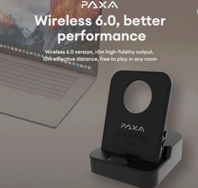 PAXA C-280 Stand Speaker, Speaker and Phone Holder, Smart Wireless 6.0,
