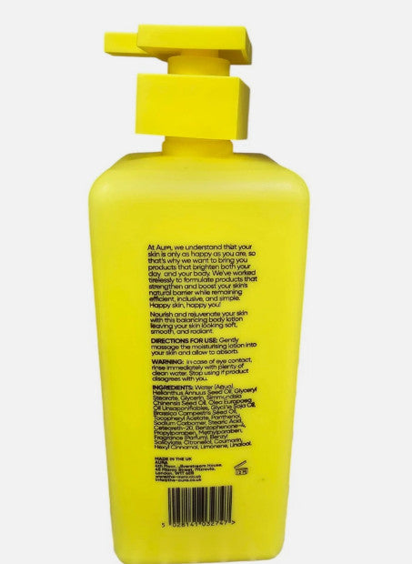 Aura Balancing Body Lotion with Vitamin E and Jojoba Oil Luxurious lotion 500ml