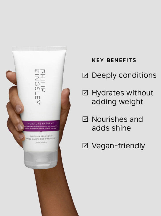Philip Kingsley Moisture Extreme Enriching Conditioner 200ml Curls