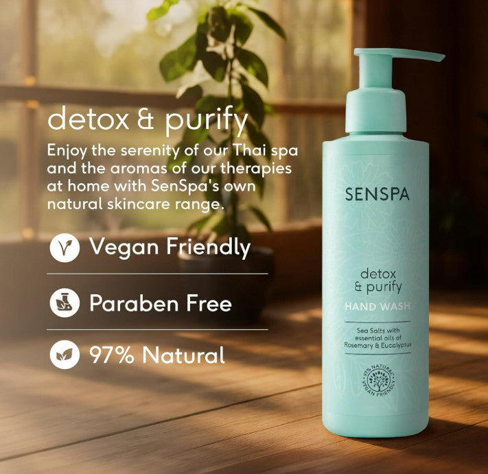 SenSpa Detox & Purify Hand Wash – Refreshing Cleanse 250ml