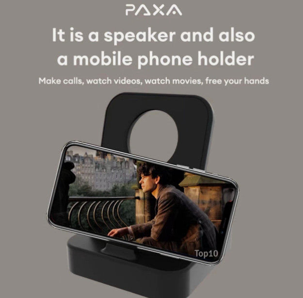 PAXA C-280 Stand Speaker, Speaker and Phone Holder, Smart Wireless 6.0,
