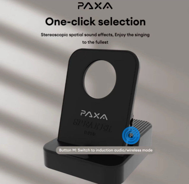 PAXA C-280 Stand Speaker, Speaker and Phone Holder, Smart Wireless 6.0,