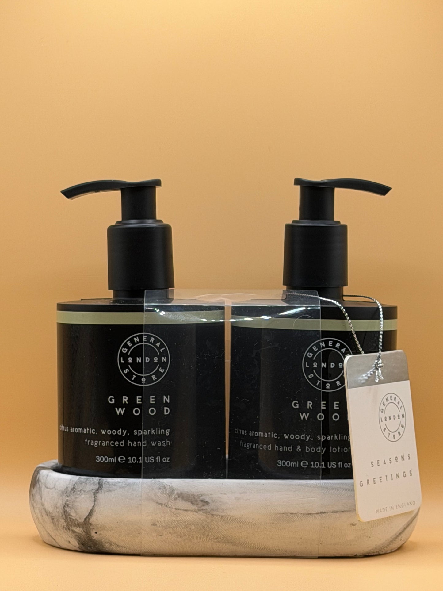 General Edition Flower Shop Green Wood Hand Wash And Lotion 300ml