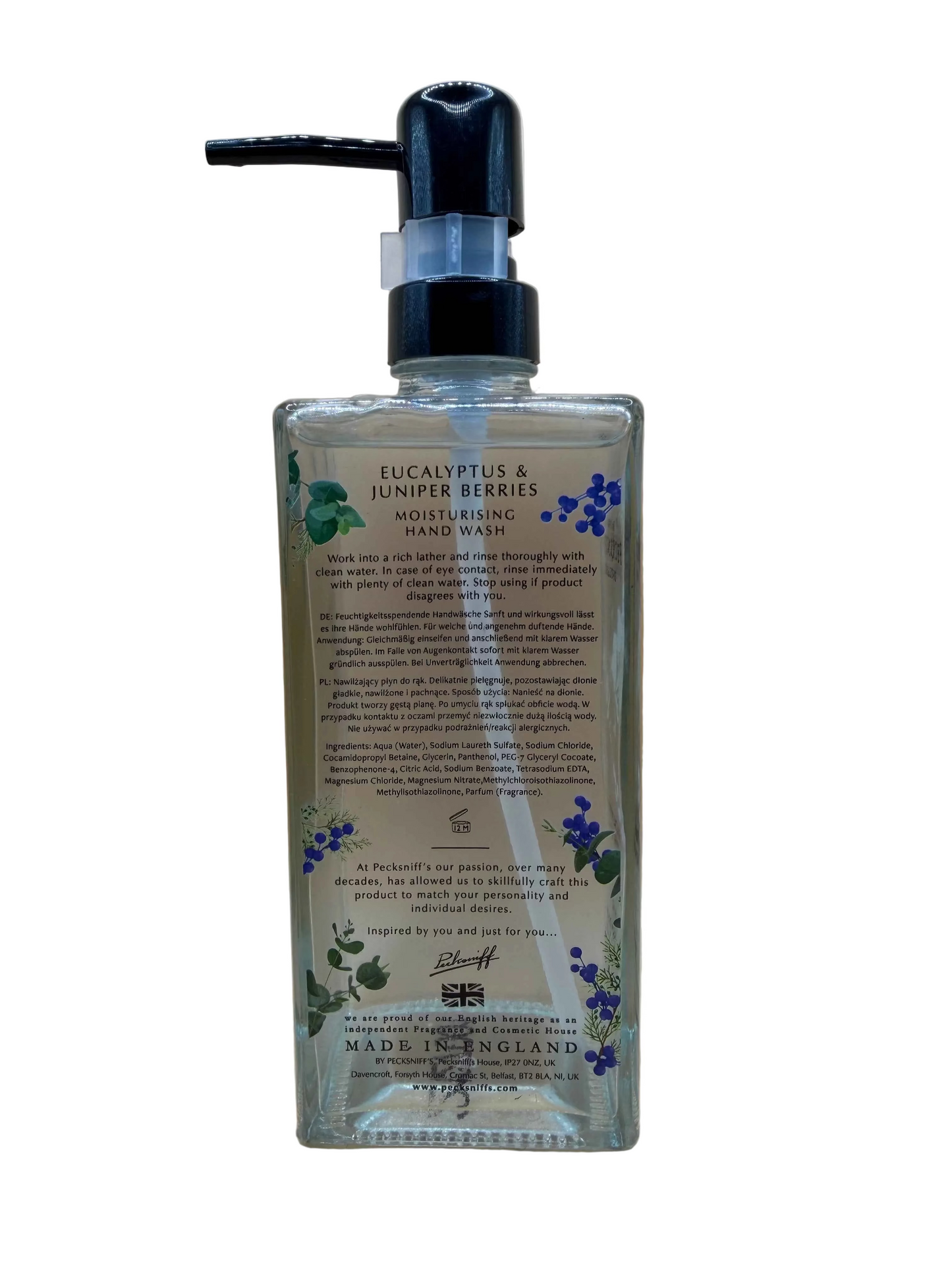 Bundle Pecksniff’s Eucalyptus & Juniper Berries Hand Wash & Winter Pine & Eucalyptus Bath Soak