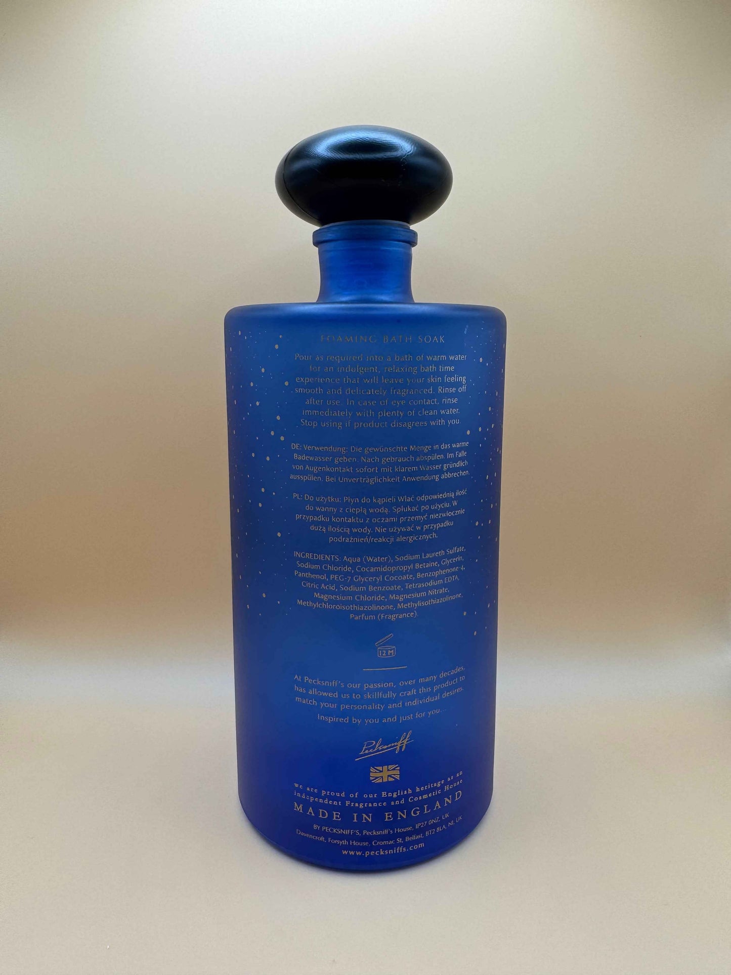Pecksniffs Winter Vanilla & Swowdrops Bath Soak 500ml