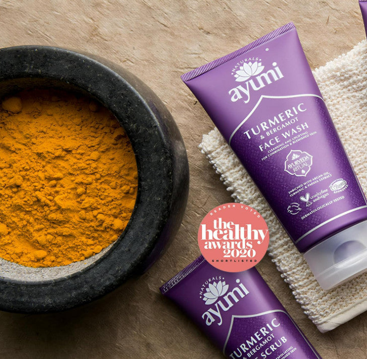 Ayumi Turmeric & Papaya Body Scrub Nourishes and Revitalises  200ml