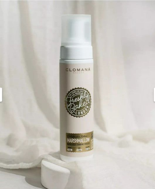 Clomana Marshmallow Scented Rapid Self Tanning Mousse