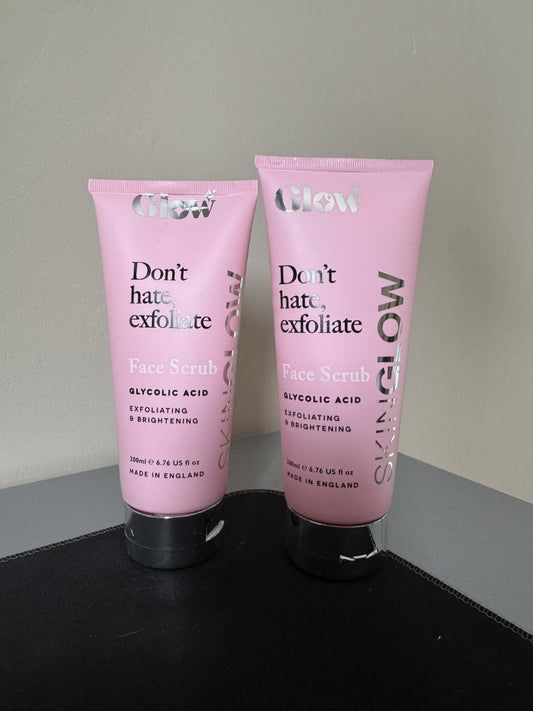 The Skin Glow "Don't Hate Exfoliate" Brightening Glycolic Acid Face Sc 200ml