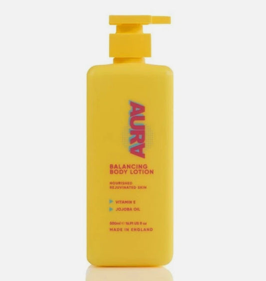 Aura Balancing Body Lotion with Vitamin E and Jojoba Oil Luxurious lotion 500ml