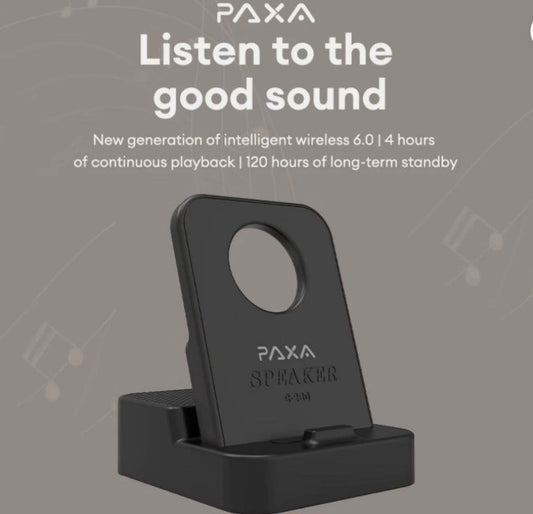 PAXA C-280 Stand Speaker, Speaker and Phone Holder, Smart Wireless 6.0,