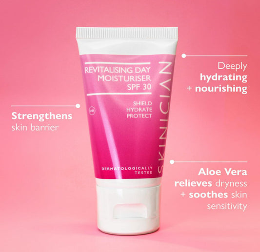 Skinician Revitalising Anti Aging Face Cream Moisturiser SFP30 50ml