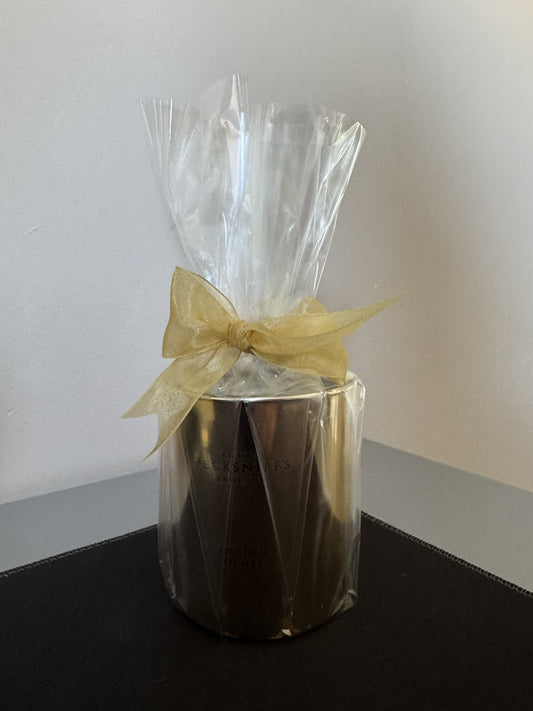 Pecksniff's Jewel Gold Ochre 1 Wick Candle - 150g Gif