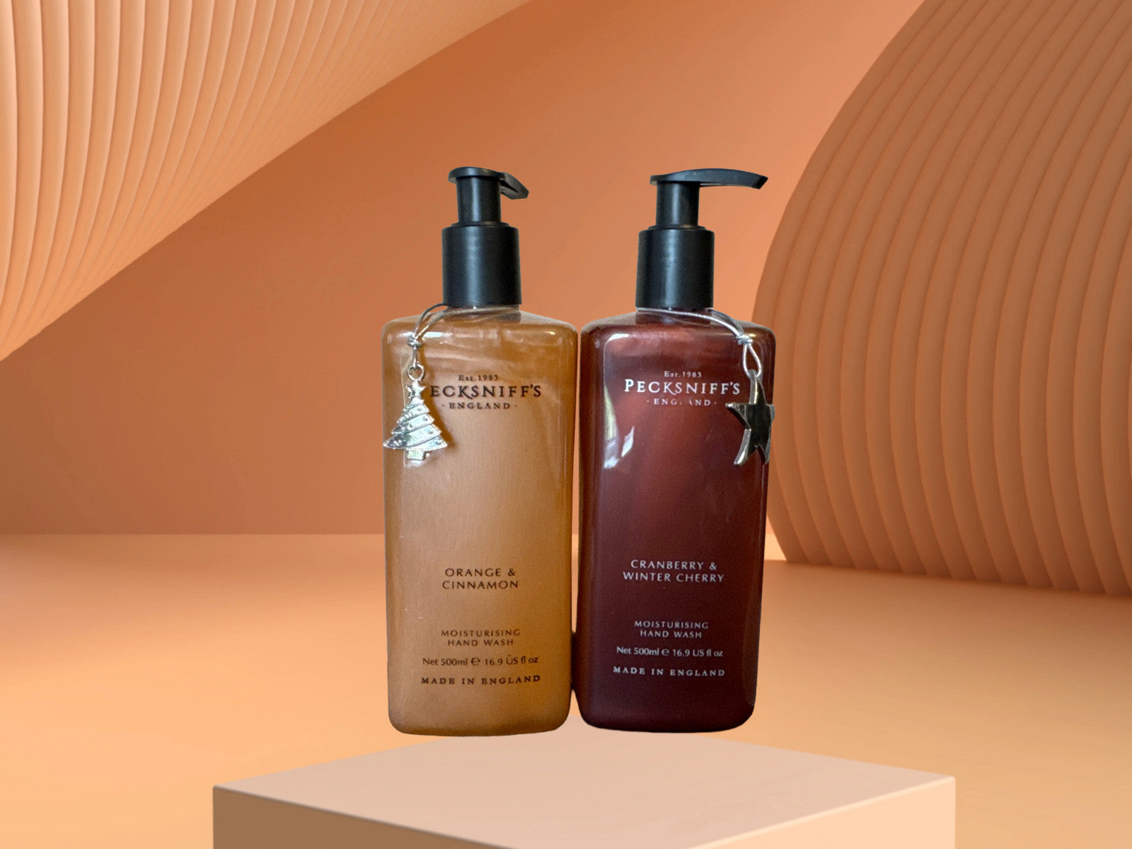 Pecksniffs Orange & Cranberry Hand Wash Set Large 500ml - Everyday Bargainz