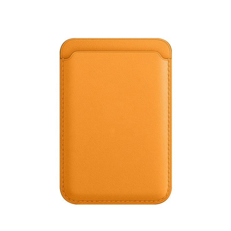 Magsafe Magnetic Luxury Leather Card Holder Wallet Case For 14 Pro Max 13 12 Phone