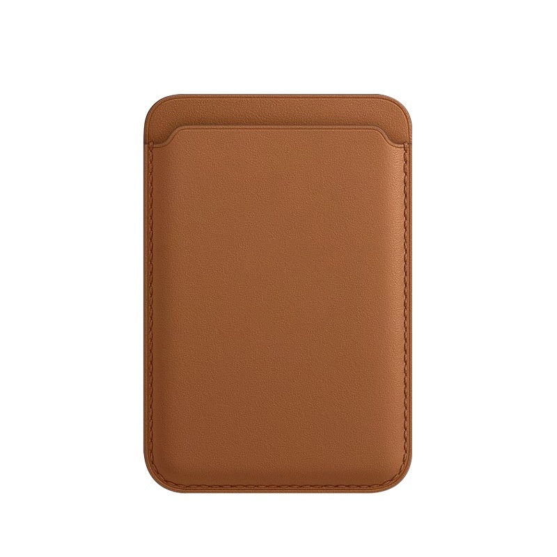 Magsafe Magnetic Luxury Leather Card Holder Wallet Case For 14 Pro Max 13 12 Phone