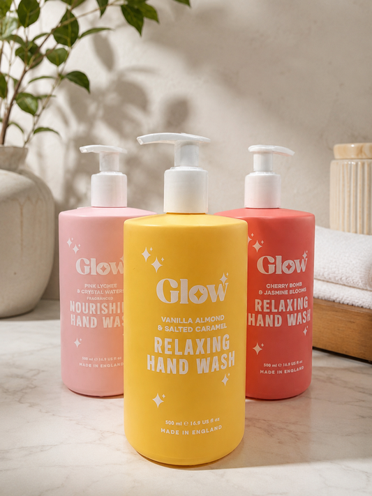 Glow Cherry, Lychee & Vanilla Hand Wash Bundle 3 x 500ml