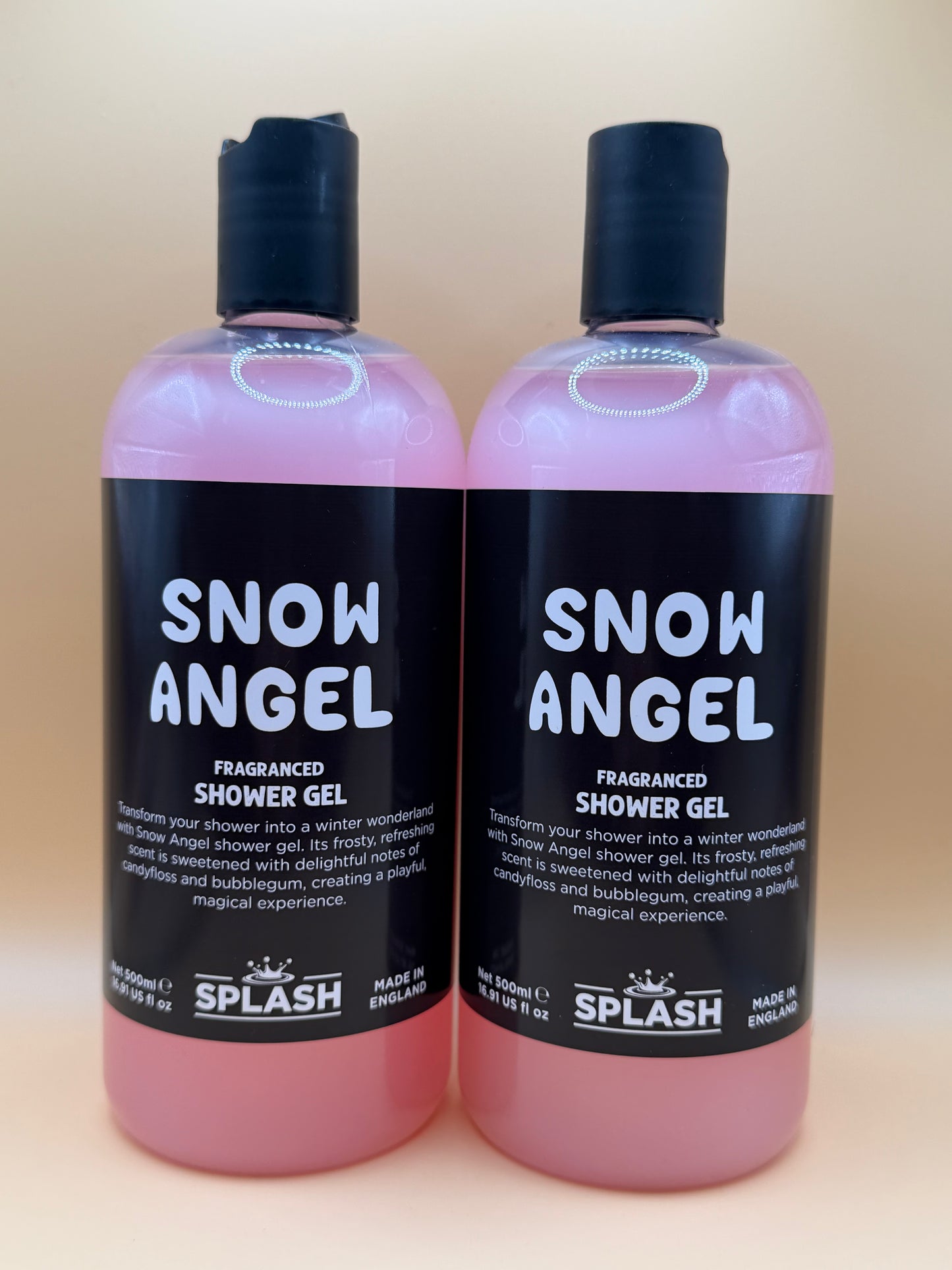 Splash Snow Angel Shower Gel x2 500ml