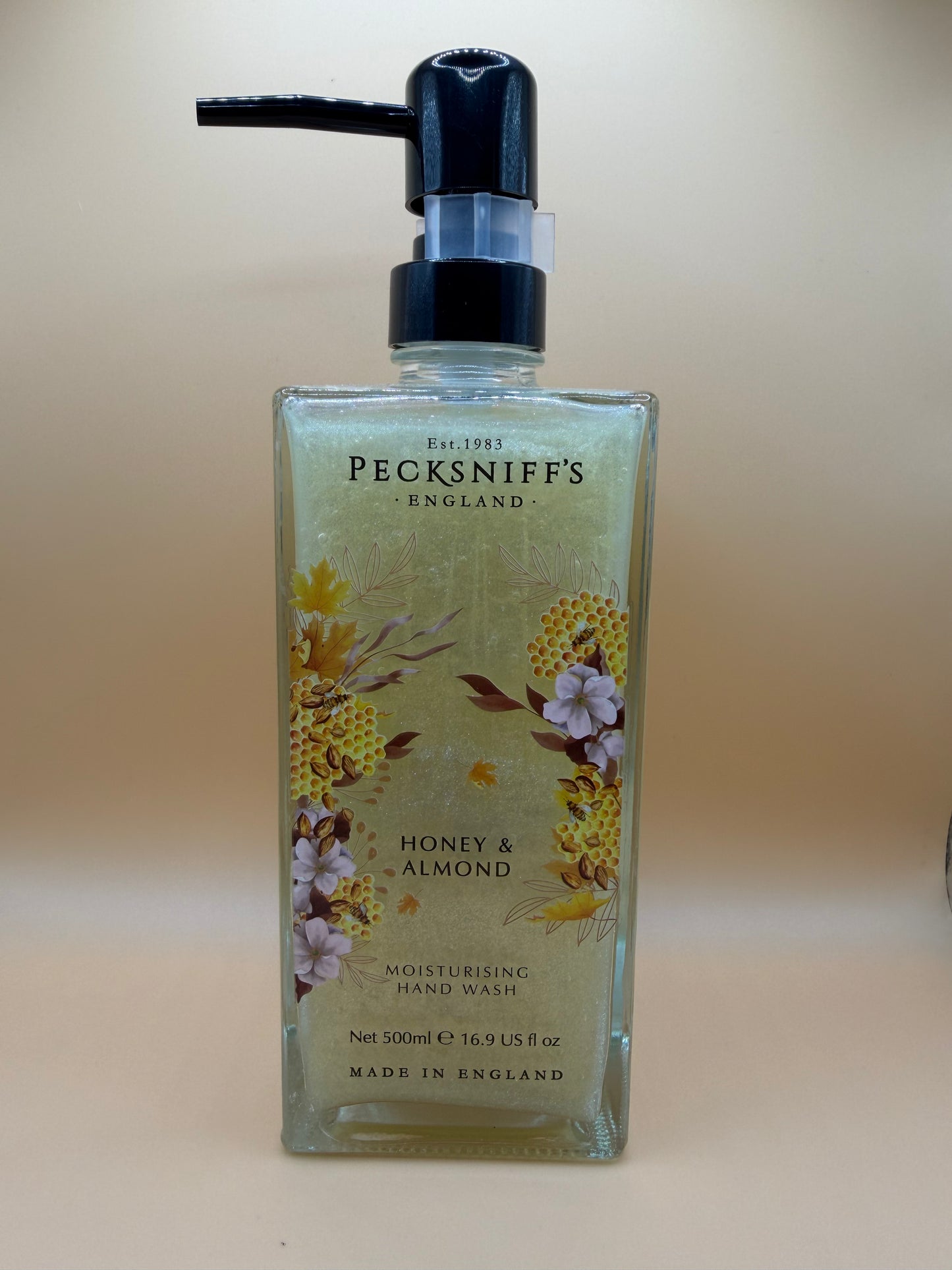 Pecksniff’s Honey & Almond Glass Hand Wash 500ml