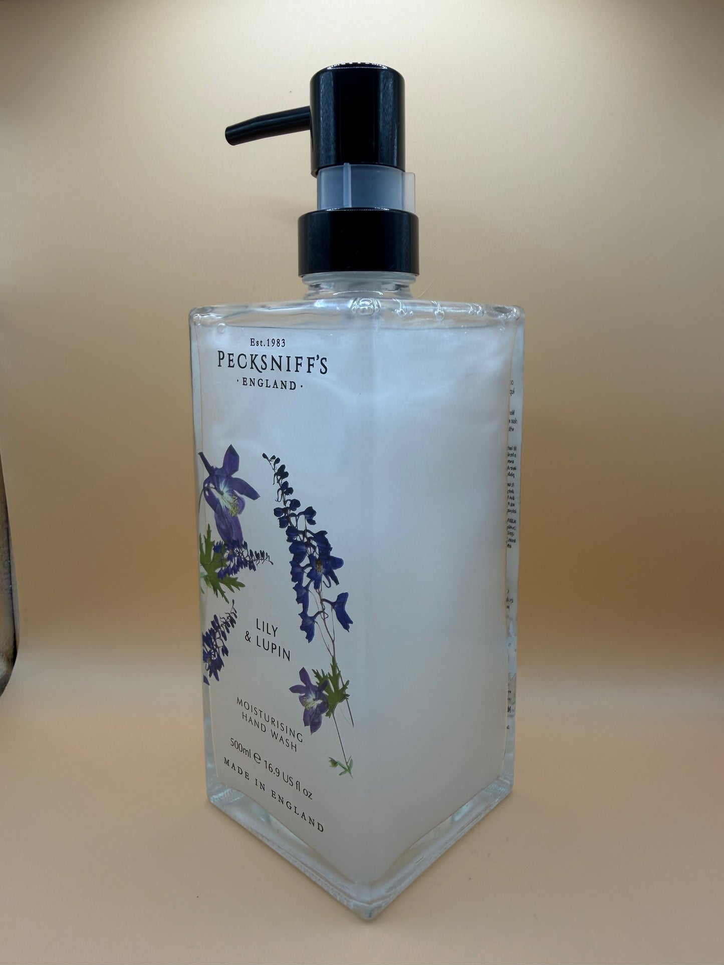 Pecksniff’s Lily & Lupin Glass Hand Wash 500ml