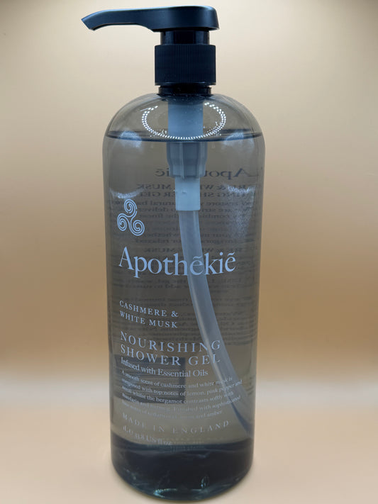 Apothekie Cashmere & White Mush Nourishing Shower Gel 1000ml