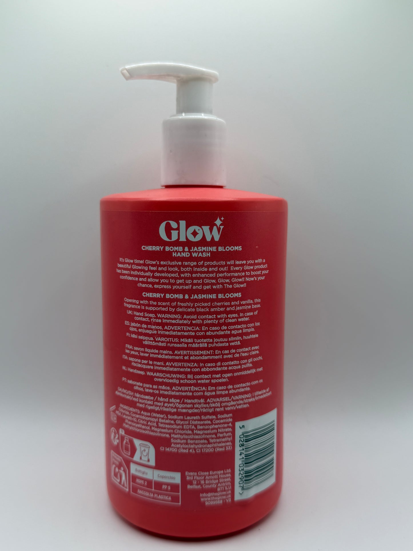 Glow Cherry Bomb & Jasmine Blooms Hand Wash 500ml
