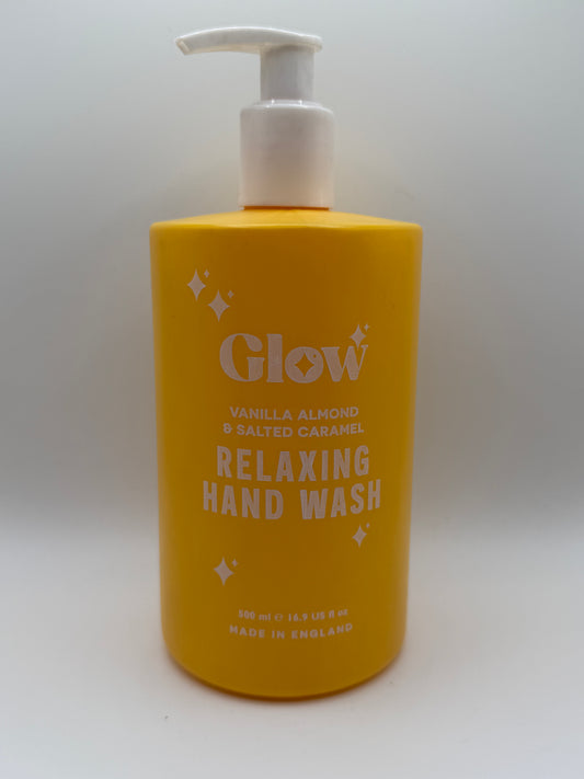 Glow Vanilla Almond & Salted Caramel Hand Wash 500ml